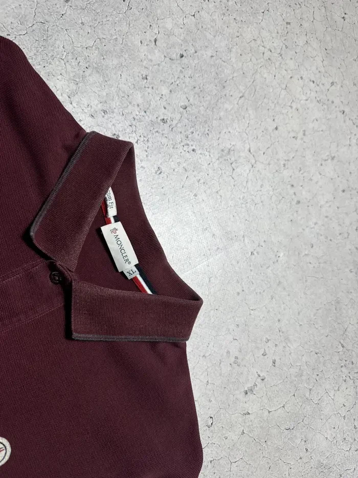 Moncler Maglia Polo Manica Lunga Long Sleeve Shirt Luxury | eBay