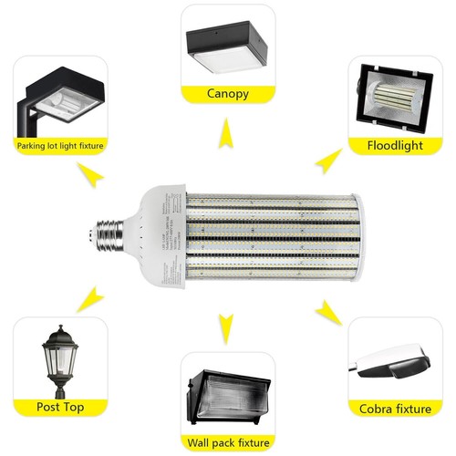 200W LED Corn Bulb 5000K Daylight Warehouse Workshop Lights AC480V (800W Equal) - Picture 6 of 11