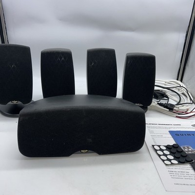 Klipsch Quintet III 3 Speakers Set of 5 Satellites Center Surround Home Theater 