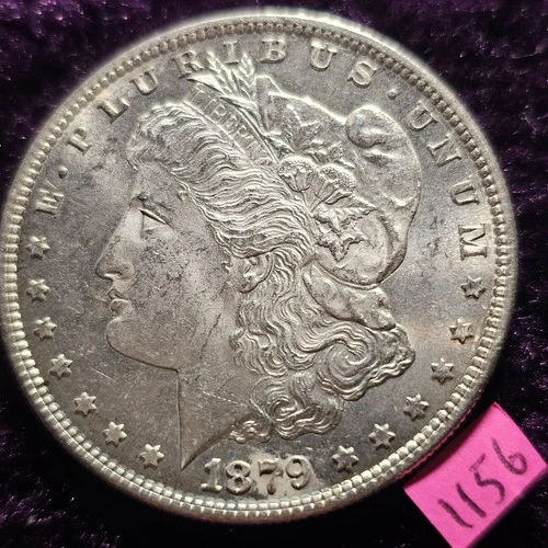 VIDEO 👀🔥GORGEOUS🔥1879-S Morgan Silver Dollar UNC PL Cameo Frost Rim Toning 56