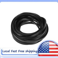 Car Door Protector Strip U-shape Rubber Seal Anti-collision Scratch Guard Black