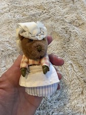 Mrs. Tiggy Winkle Frederick Warne Eden Toys Korea 1985 Beatrix Potter Mini 3.5  