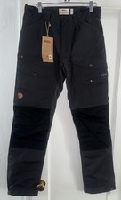 FJALLRAVEN Vidda Pro Ventilated M Trousers DARK GREY/BLACK EU 46/R 30 Length 32  
