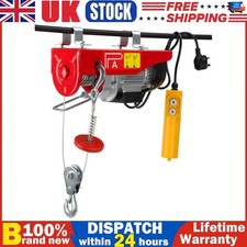 Winches Electric Hoist 250KG Remote Control Gantry Crane Lifting For Workshop UK