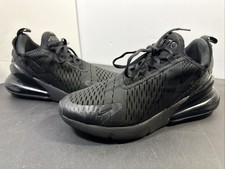 Nike Air Max 270 Triple Black GS Youth Size 6Y/Women's 7.5 Running BQ5776-001