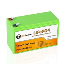 12V 10Ah LiFePO4 Battery,3000 Deep Cycles Lithium Batteries,Built-in 10A BMS...