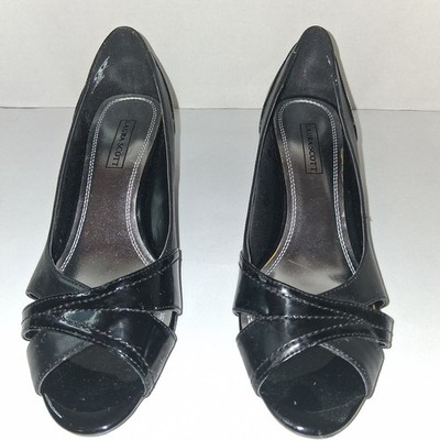 Laura Scott Rosalind Black Dress Shoes 9.5 Sears