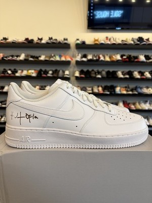 Travis Scott Nike Air Force 1 Utopia Size 12 Brand New CW2288-111 White