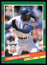 Andre Dawson 1991 Donruss #435 Cubs FREE SHIPPING StackedPacks