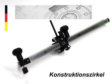 Konstruktionszirkel bis 1 m, mit wechselbarem Stiftkopf. Zirkel gro&szlig;, f&uuml;r Profis