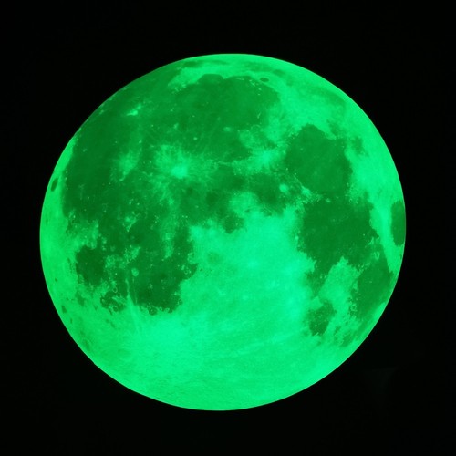 230 Stelle Luminose E 1 Luna Nel Buio Stella Adesivi Plastica Soffitto Parete Ca - Foto 11 di 12