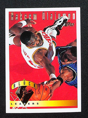 1995-96 Topps - Hakeem Olajuwon #27