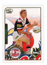 2005 Select Power Brett Finch (Roosters) CLUB PLAYER OF 2004 NRL Card # CP13