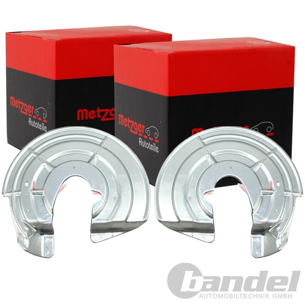 2X Metzger Spritzbleche Bremsscheiben Hinten Passend FÜR CitroËN C5-image