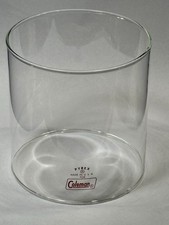 Pyrex Red Letter Coleman Lantern Globe for Model 220, 228 Lanterns - 1958-  62