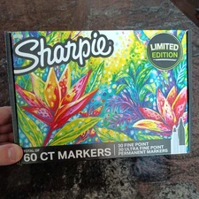 Sharpie Permanent Markers Limited Edition Set 60 Count