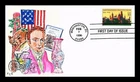 DR JIM STAMPS US COVER SMITHSONIAN INSTITUTION FDC FRANK ELLIS HAND COLORED
