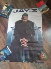 Vintage 1998 Jay-Z Poster Rock-a-fella Records, Scorpio Posters, Brooklyn