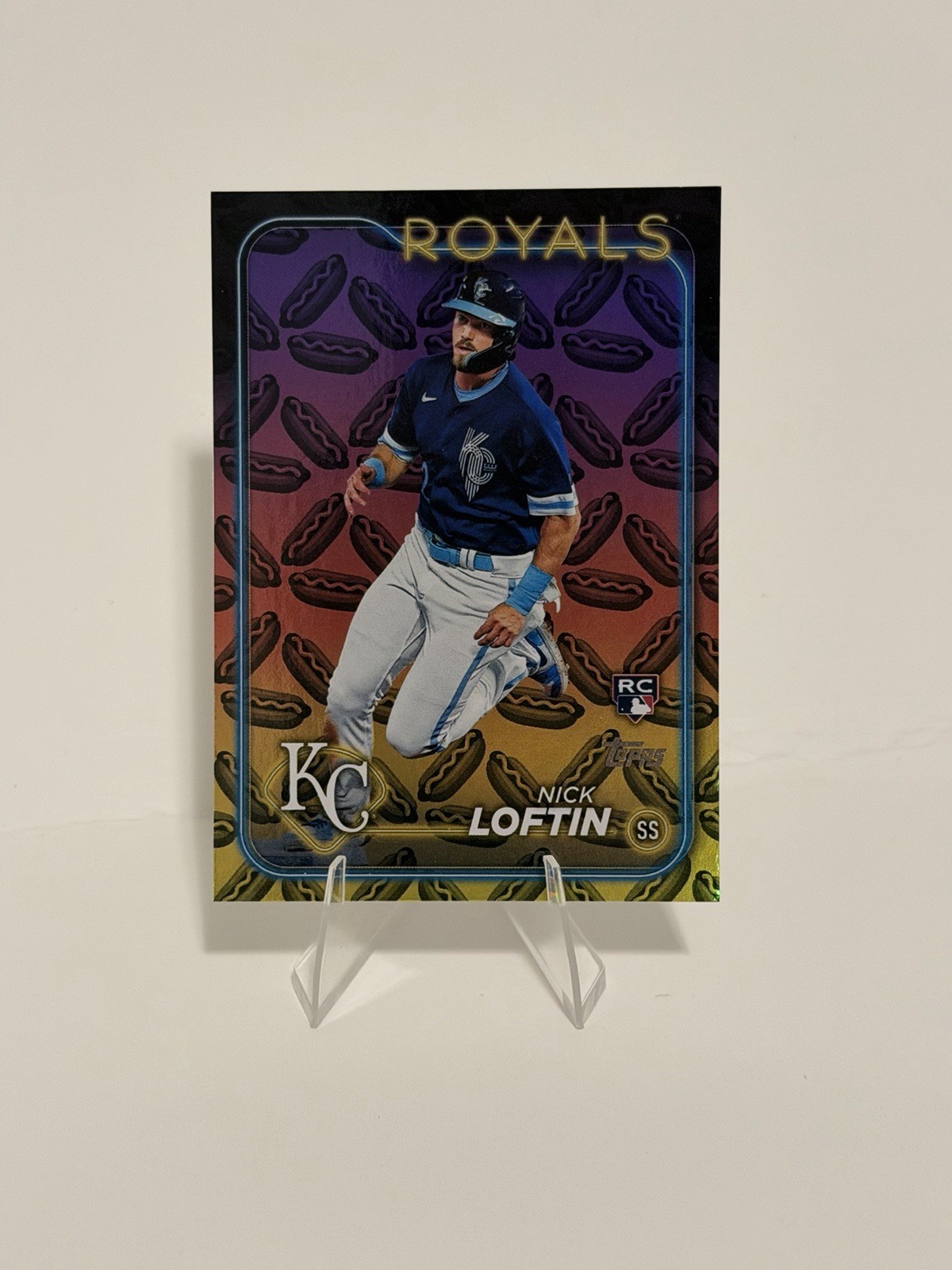 2024 Topps Series 2 - Nick Loftin #506 Hot Dogs (RC) Royals