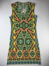 Madison Women's Size Small Sleeveless Soft Stretch Print Colorful