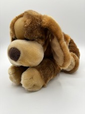 Vtg Animal Alley Darby Puppy Dog Brown Toys R Us Plush Stuffed Animal 16  