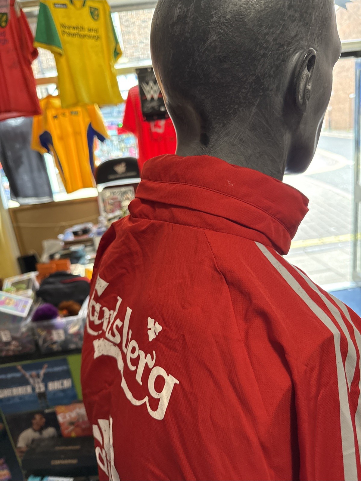 Genuine Liverpool 2008/09 1/4 Zip Training Top M Adidas Carlsberg Jacket thumbnail 9