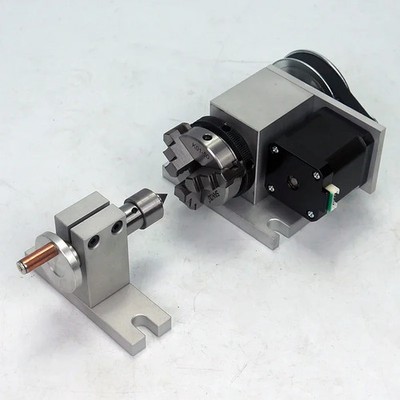 Engraving Machine Fourth-Axis Fixture A-Axis Indexing Head Rotation Axis