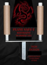 Plane Safe-T Restraint for R/C Airplanes Closeout Tail Hook Airplane hold down