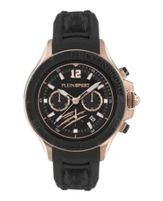 Plein Sport Mens  Rosegold 47.5mm Strap Fashion Watch
