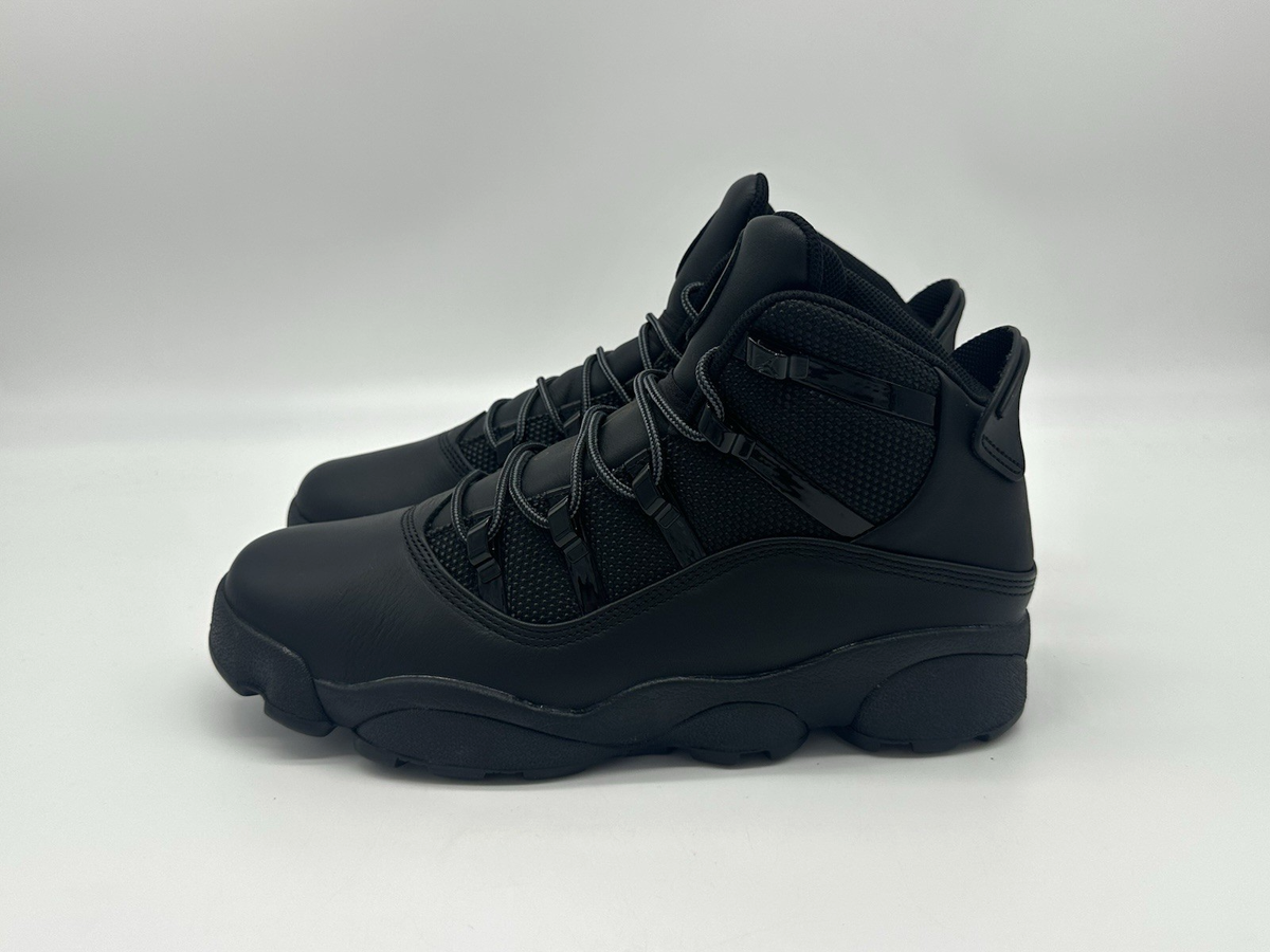 Nike Air Jordan Rings Winterized Men's Size 10 Black Weather Shoes  FV3826-001