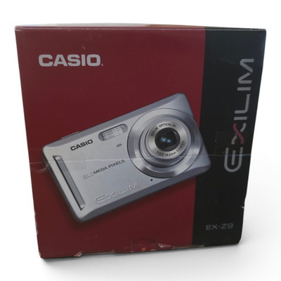 Casio Exilim EX-Z9 Digitalkamera 8,1MP 3x Zoom OVP Schwarz Retro Digicam