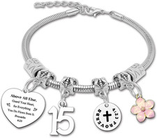 18Th Birthday Gifts for Girls Bracelet Jewelry 13Th 15Th 16Th 18Th 21St Birthday