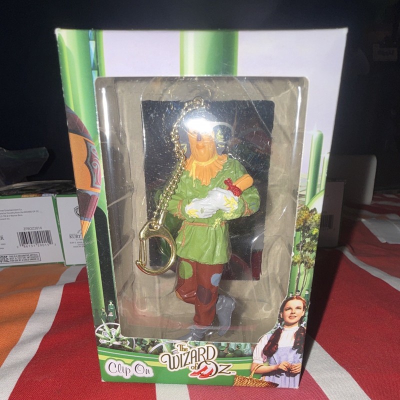 Kurt S. Adler The Wizard of Oz Scarecrow Christmas Ornament Clip-On