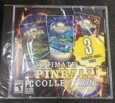 ULTIMATE PINBALL COLLECTION Windows PC  CD-ROM 3 Fantastic Pinball Games