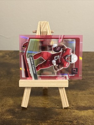 🔥2023 PANINI CLEARLY Donruss #1 James Conner Pink #/10 SSP 🔥 | eBay