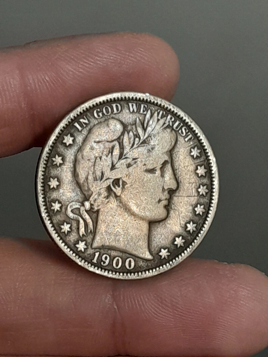 Uncertified 1900 Year Barber Half Dollars (1892-1915) for sale | eBay