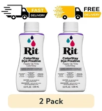 (2-pack) Rit Colorstay Dye Fixative, 8 fl. oz