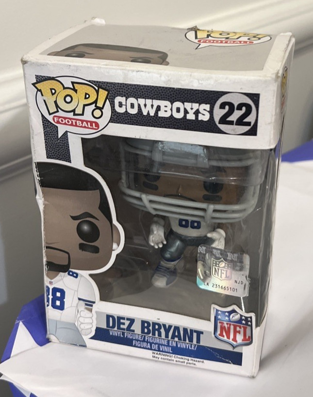 Funko Pop! Figura Vinilo Deportes Nfl Dez Bryant #22 Caja Dañada Ver Fotos
