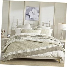 Floral Quilts Queen Size - 100 Cotton Soft Lightweight Queen 90"x98" Beige