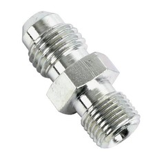 Fragola Pipe Thread Fittings Straight Steel Zinc -4 AN 1/8" NPT Each 581604