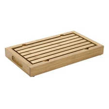 Cal-Mil 823 Crumb Catcher, 13.75" Width x 8" Diameter x 1.5" Height, Bamboo