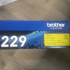 Brother TN229 Yellow Toner Cartridge - NEW Sealed Box