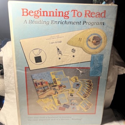 Vintage Beginning to Read - A Reading Enrichment Program Good Condition