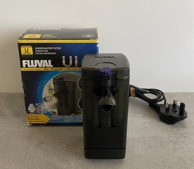 Fluval U1 Unterwasserinnenfilter für Süß- oder Salzwasser getestet & funktionsfähig