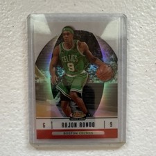 Topps 2006-07 Finest Refractor Rookie Rajon Rondo Boston Celtics Card #72. rookie card picture