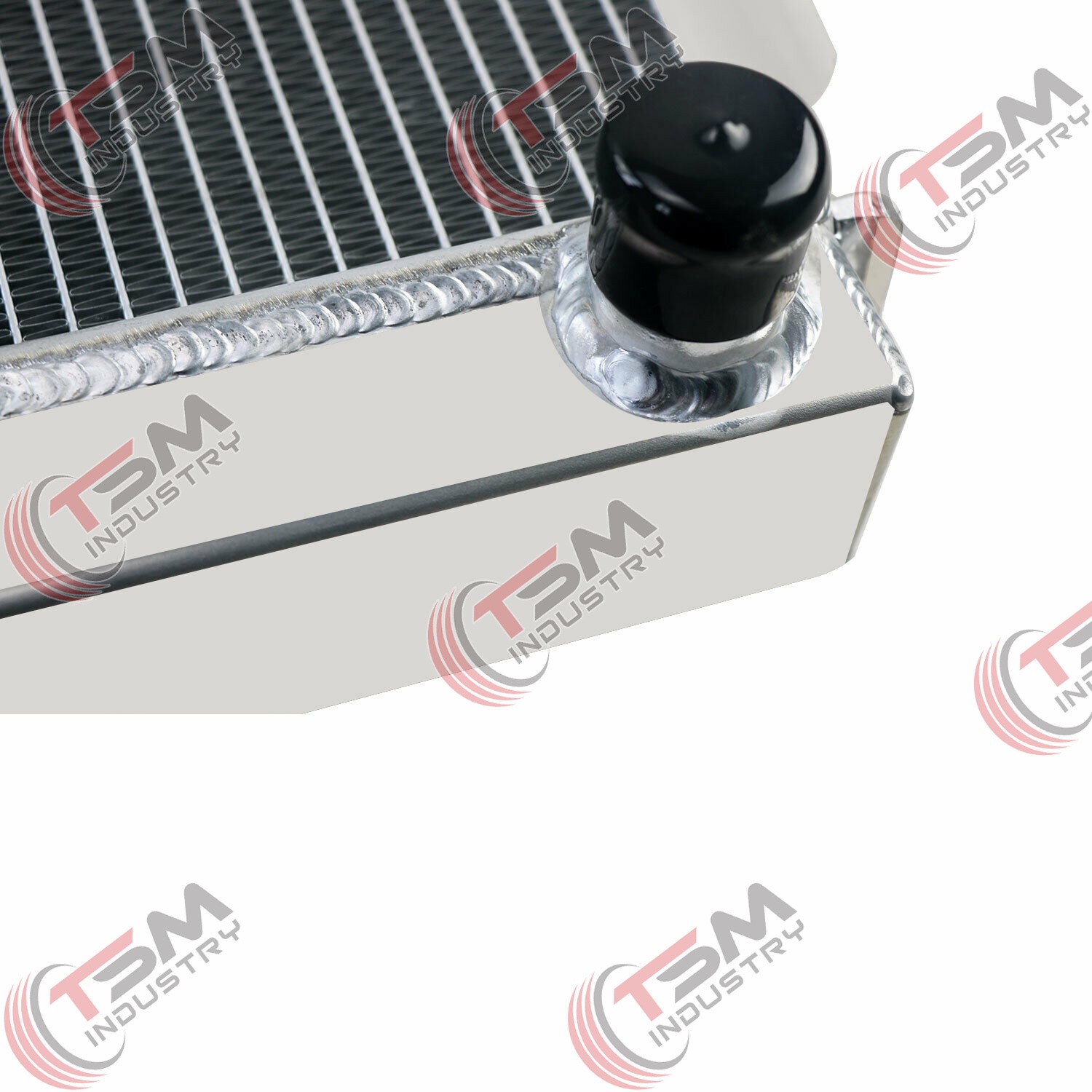 4Row Aluminum Radiator Fit 1979-1993 Ford Mustang Mercury Cougar GT LX 5.0L MT thumbnail 7