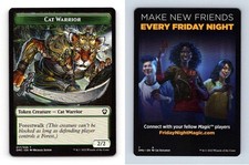 Cat Warrior #17/26 MTG Dominaria United 2022 Token TCG Card