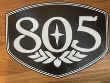 FIRESTONE WALKER parabola 805 union jack METAL SIGN craft beer brewing