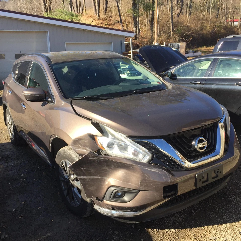 15 NISSAN MURANO Rear Bumper Reinforcement (REBAR ONLY) Foto 3 de 4