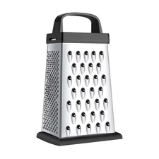 Stainless Steel 4 Sides Grater Slicer with Handle for Ginger Garlic Potato